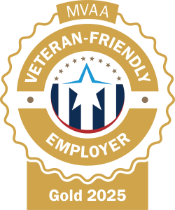 MVAA Veteran Friendly Employer Gold 2025