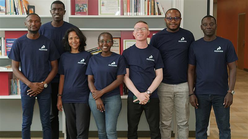 Mandela Washington Fellowship group visiting Peckham, Inc.
